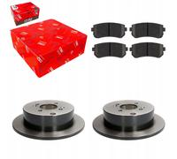 Dischi freno TRW + pastiglie anteriori per Hyundai i20 I 2008-2015