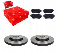 Disco freno TRW LUC DF4364 anteriore, ventilato, altamente carbonizzato, 1 Pezzo