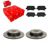 Dischi freno TRW + pastiglie posteriori per HONDA CIVIC VIII 2006- IX 2012-