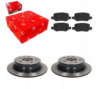 Dischi freno TRW + pastiglie posteriori per MERCEDES A W169 B W245 2004-