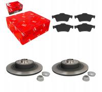 Dischi freno TRW + pastiglie posteriori per RENAULT ESPACE IV VEL...