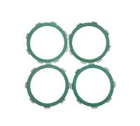 Dischi Frizione Serie Dischi Frizione Kit di Dischi Frizione in Carta per motociclette per 125 CC, 150 CC, 175 CC, 200 CC e 250 CC, Adatti per Honda CB125 CB250(4 PCS)