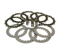 dischi frizione set amplifica + 20% per Derbi EBE, EBS, D50B0