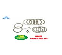 DISCHI FRIZIONE TOP PER YAMAHA TMAX 5VU BLACK MAX 500 4T 06 06 + MOLLE FRIZIONE