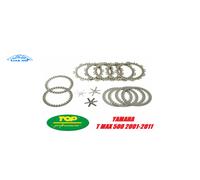 DISCHI FRIZIONE TOP PERFORMANCE RACING + 3 KIT MOLLE YAMAHA T-MAX 500 TMAX 01-11