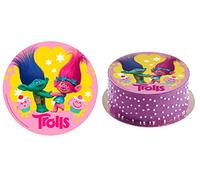 Dischi in Azyme Trolls Troll - Decorazione Torta Bambino - 20 cm - 448