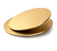 Dischi in ottone H62, grezzi metallici rotondi da 2 mm, 10-200 mm