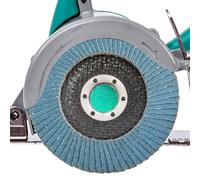 Dischi lamellari professionali,Dischi abrasivi da 115 mm 4,5 10 pezzi - Rimozione professionale di materiale e ruggine, molatura dei bordi ad alte prestazioni