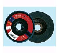 Dischi lamellari zirconio Brixo - Grana 60 Ø mm. 115 - Conf. 10 Pz