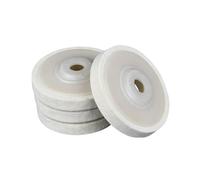 Dischi Lucidanti In Feltro Di Lana Da 4 Pollici, Tamponi Lucidanti For Smerigliatrice Angolare, Ruota Di Pulizia For Metallo, Utensile Abrasivo For Lucidatura Da 100 Mm X 16 Mm(4PCS)