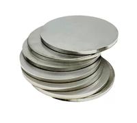 dischi metallici, 4 pezzi di dischi circolari da 50 mm di diametro, spessore 2 mm, dischi rotondi da 3 mm(50mmx3mm)