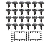 Dischi metallici autofilettanti - Viti autofilettanti zincate, 100 pezzi