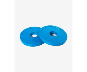Dischi olimpici suddivisi O'LIVE 2 kg blu (paio)