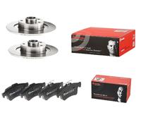 Dischi Pastiglie Freno Posteriori Brembo per RENAULT LAGUNA III Grandtour 1.5 dc