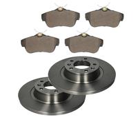 Dischi Pastiglie Freno POSTERIORI Compatibile Per Citroen Jumpy II 2.0 Hdi 120CV