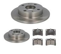 Dischi Pastiglie POSTERIORE ABE (211mm) per DAIHATSU CUORE V 1998-2003