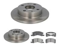 Dischi Pastiglie POSTERIORE ABE (211mm) per DAIHATSU TREVIS 2006-2011