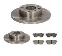 Set di pastiglie freno ABE C14014ABE, anteriore