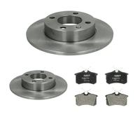 Set di pastiglie freno ABE C2W002ABE, posteriore