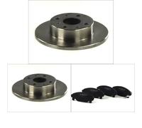 Dischi Pastiglie POSTERIORE ABE (234mm) per DAIHATSU CHARADE IV 1993-2000