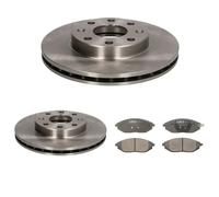 Dischi Pastiglie POSTERIORE ABE (236mm) per CHEVROLET SPARK II 2005-2009