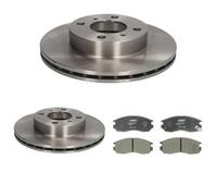 Set di pastiglie freno ABE C15030ABE, anteriore