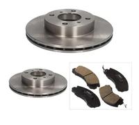 Dischi Pastiglie POSTERIORE ABE (236mm) per MITSUBISHI LANCER VI 1995-2003