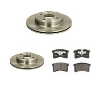 Dischi Pastiglie POSTERIORE ABE (246mm) per DAIHATSU COPEN 2002-2012