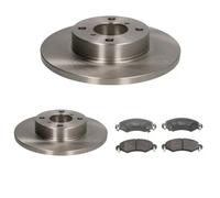 Dischi Pastiglie POSTERIORE ABE (247mm) per OPEL, SUZUKI WAGON II, AGILA A