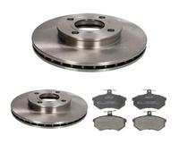 Dischi Pastiglie POSTERIORE ABE (256mm) per AUDI COUPE B2, 80 B2, 90 B2