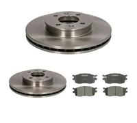 Dischi Pastiglie POSTERIORE ABE (256mm) per KIA, HYUNDAI i20 II, i20 I, RIO II