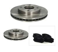 Dischi Pastiglie POSTERIORE ABE (256mm) per MITSUBISHI LANCER V 1991-1995