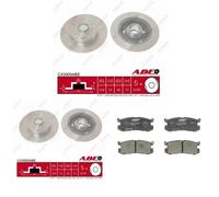 ABE Set pastiglie freno C23006ABE posteriore per Mazda 626 III, Ford Probe