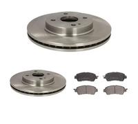 Dischi Pastiglie POSTERIORE ABE (258mm) per MAZDA 2 III 2014-...