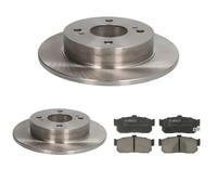 Set di pastiglie freno ABE C21030ABE, posteriore