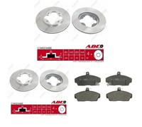 ABE Set pastiglie freno C14031ABE Anteriore