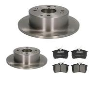 Dischi Pastiglie POSTERIORE ABE (260mm) per HONDA ACCORD VI 1997-2002
