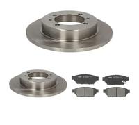 Set di pastiglie freno ABE C25004ABE, posteriore