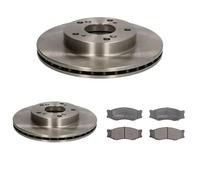 Set di pastiglie freno ABE C11011ABE, anteriore