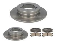 Dischi Pastiglie POSTERIORE ABE (265mm) per MITSUBISHI ECLIPSE I 1989-1994