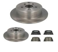 Dischi Pastiglie POSTERIORE ABE (269mm) per TOYOTA Prius II 2003-2009