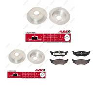 Set di pastiglie freno ABE C2Y000ABE, posteriore