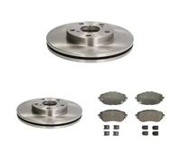 Dischi Pastiglie POSTERIORE ABE (276.5mm) per TOYOTA Auris II, COROLLA XI, II