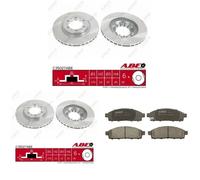 Dischi Pastiglie POSTERIORE ABE (276mm) per MITSUBISHI L200 IV 1978-...