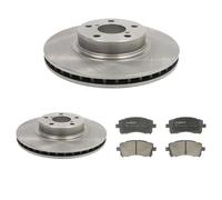 Dischi Pastiglie POSTERIORE ABE (277mm) per SUBARU FORESTER I, Legacy II,