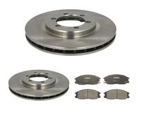 Set di pastiglie freno ABE C10509ABE, anteriore