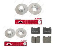 Set di pastiglie freno ABE C1M003ABE, anteriore