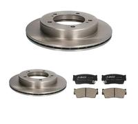 Set di pastiglie freno ABE C18006ABE, anteriore