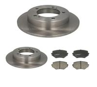 Set di pastiglie freno ABE C18001ABE, anteriore