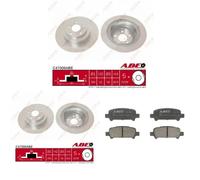 Set di pastiglie freno ABE C27002ABE, posteriore